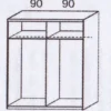 Schwebetürenschrank SUBITO