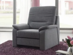 Sessel mit ausziehbarem Hocker MONROE
