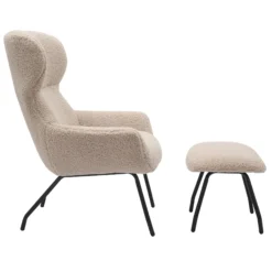 Sessel mit Hocker 367803