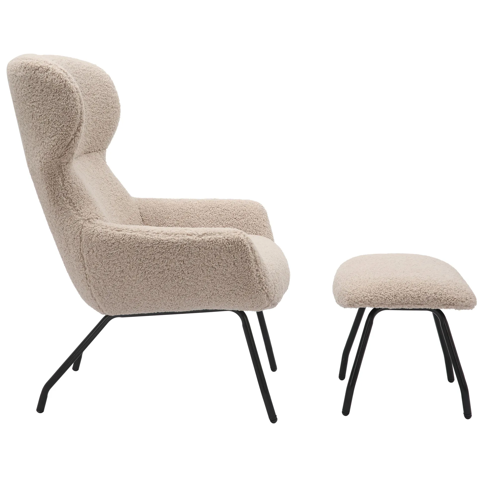 Sessel mit Hocker 367803