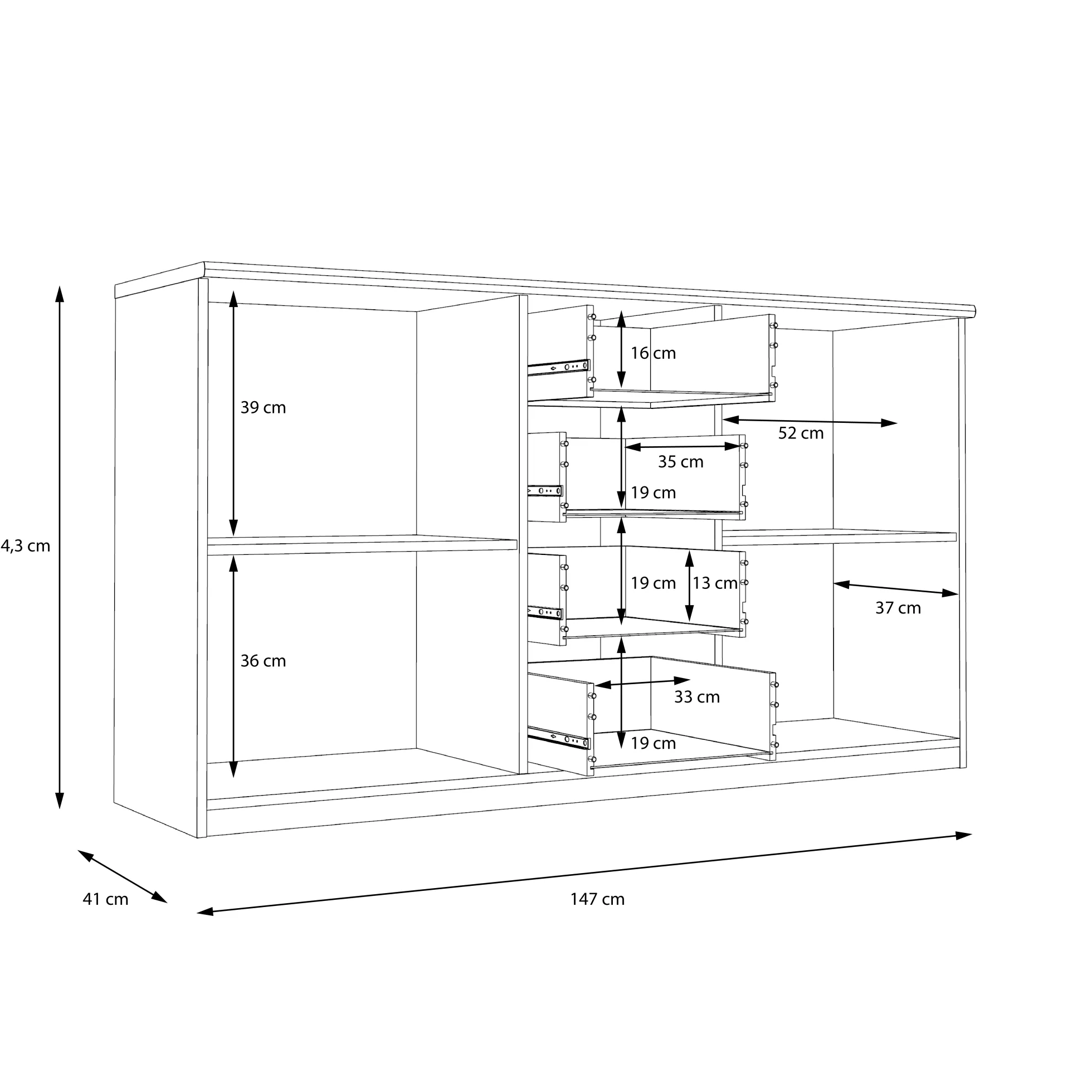 Sideboard GLORIA