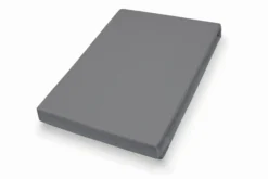 Spannbetttuch 100x200cm anthrazit