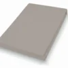 Spannbetttuch 100x200cm kiesel