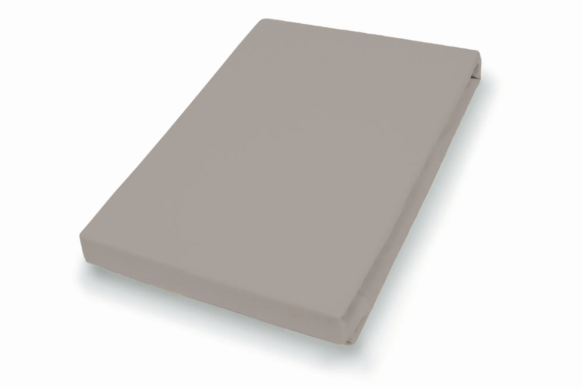Spannbetttuch 100x200cm kiesel