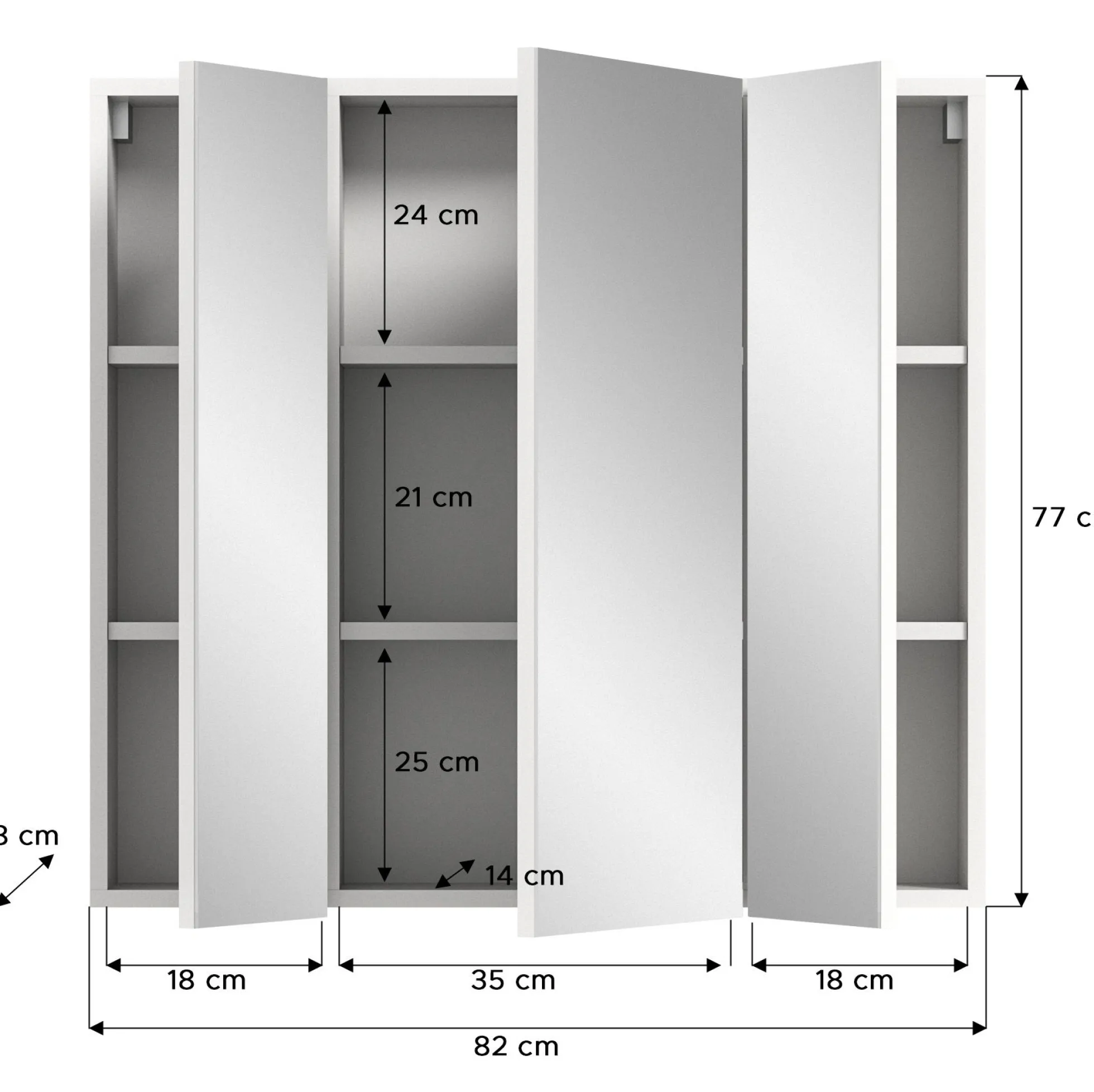Spiegelschrank AMBO