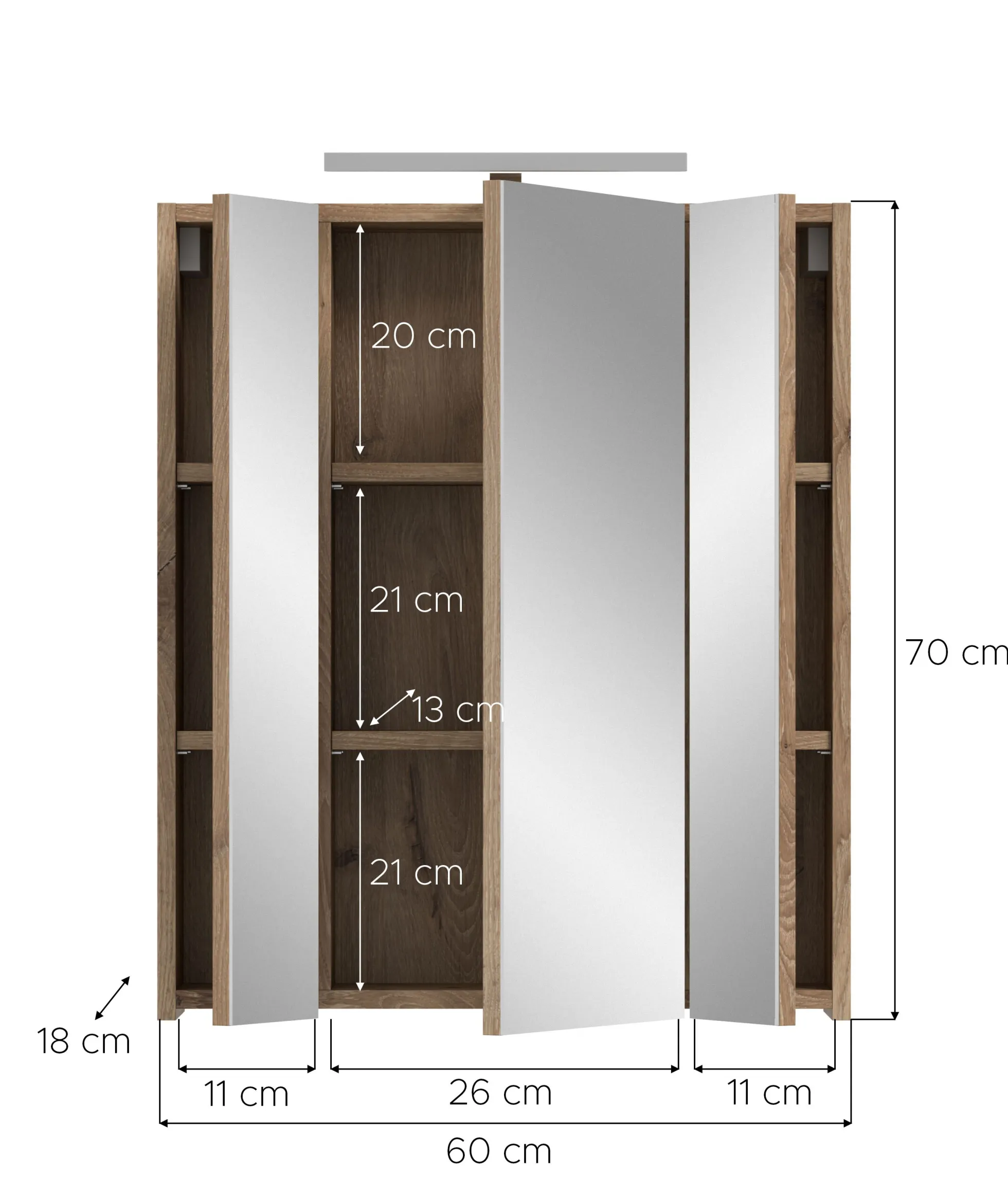 Spiegelschrank BONGA