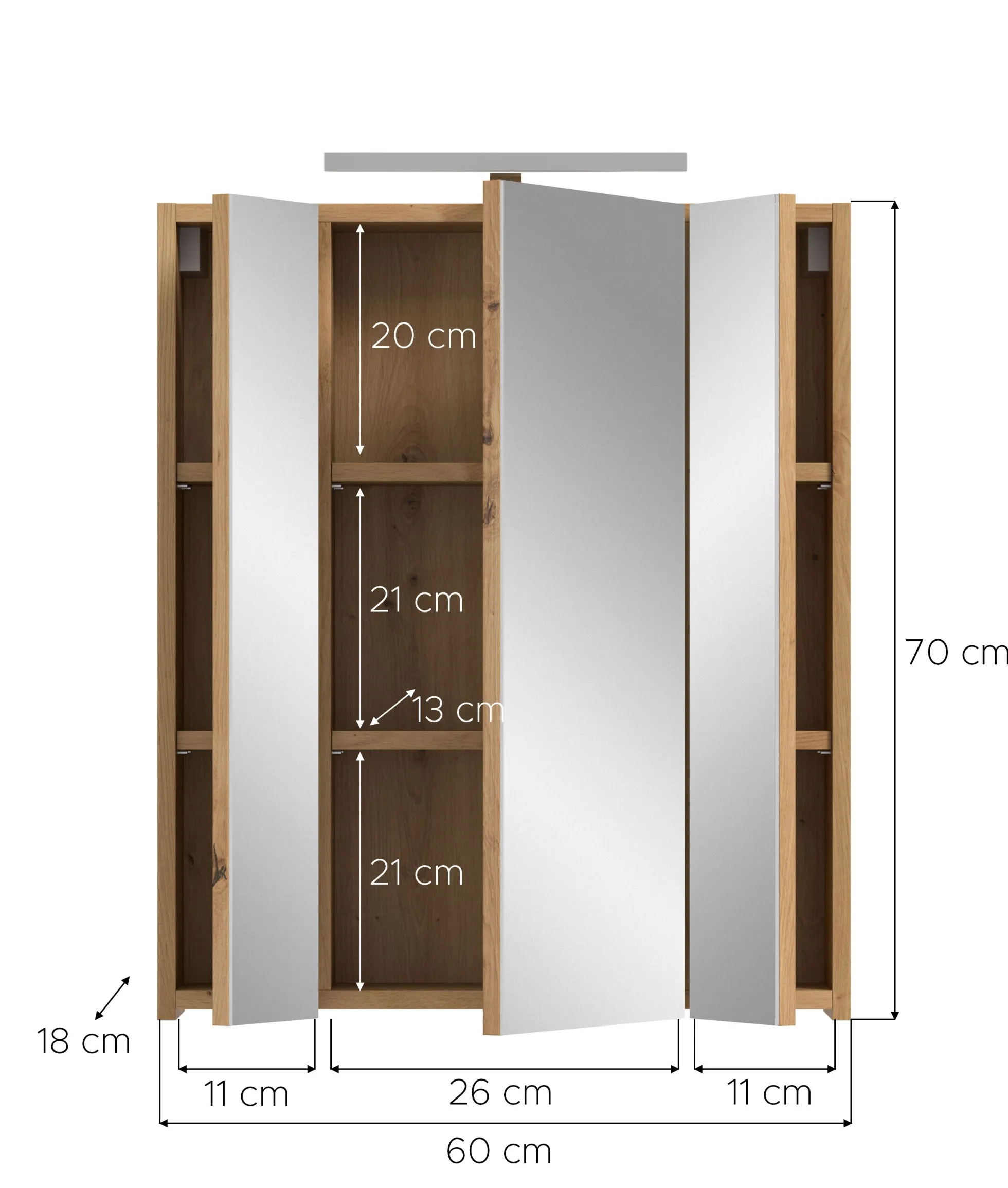 Spiegelschrank BONGA