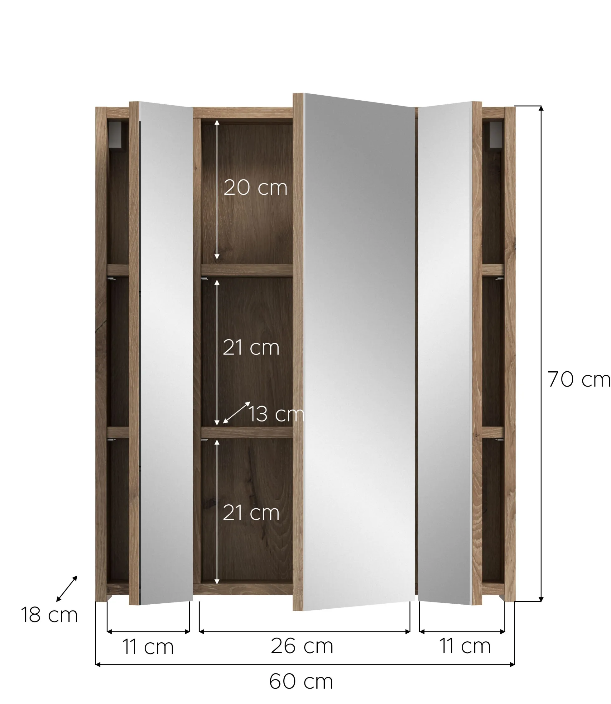 Spiegelschrank BONGA