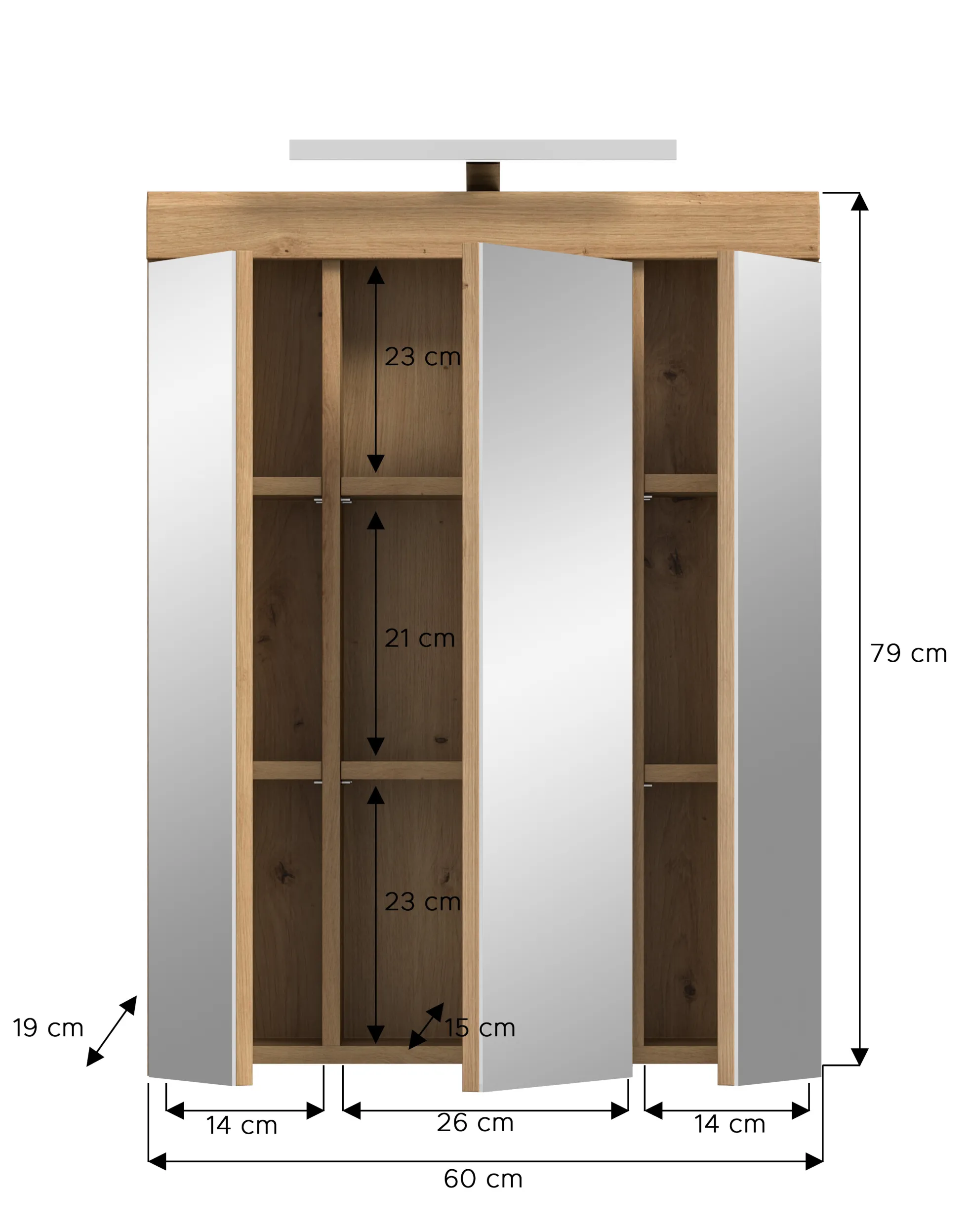 Spiegelschrank SEWULA