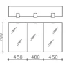 Spiegelschrank SOLITAIRE 6025