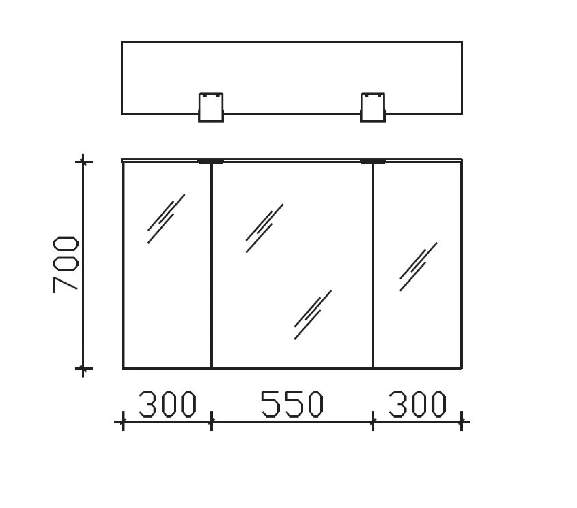 Spiegelschrank SOLITAIRE 6025