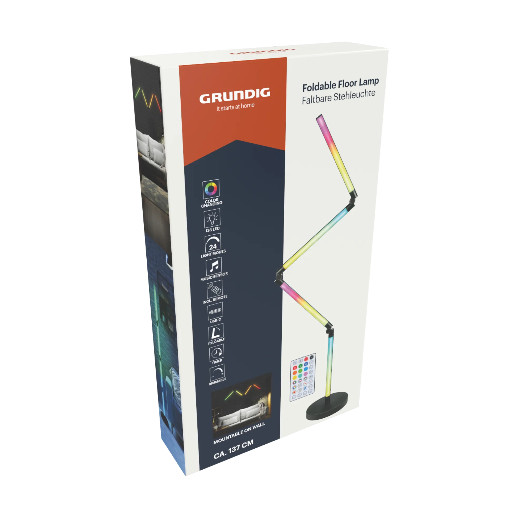 Stehlampe Flexi RGB GRUNDIG