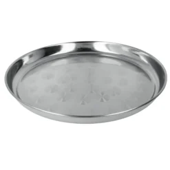Tablett rund INOX