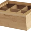 Teebox mit Deckel Bambus DAY