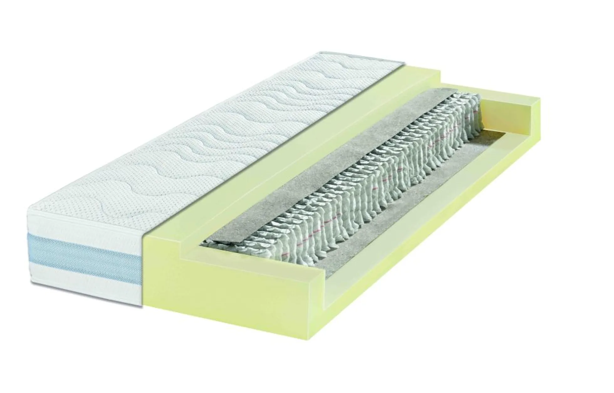 Tonnentaschenfederkern-Matratze ALLMEDTFK1000