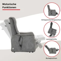 TV-Sessel mit Mobilitätsfunktion PARMA 2