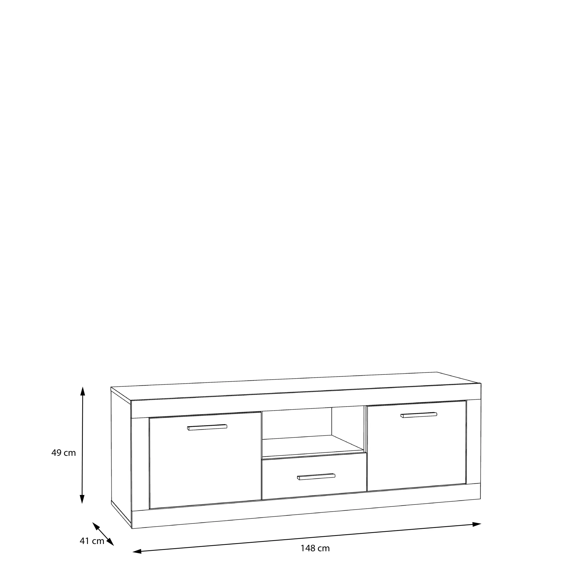TV-Unterschrank BACCIO