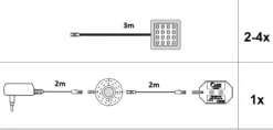 Unterbauspots 2er-Set XZBWWU 02