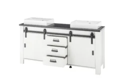 Unterschrank mit Doppelwaschbecken SHERWOOD