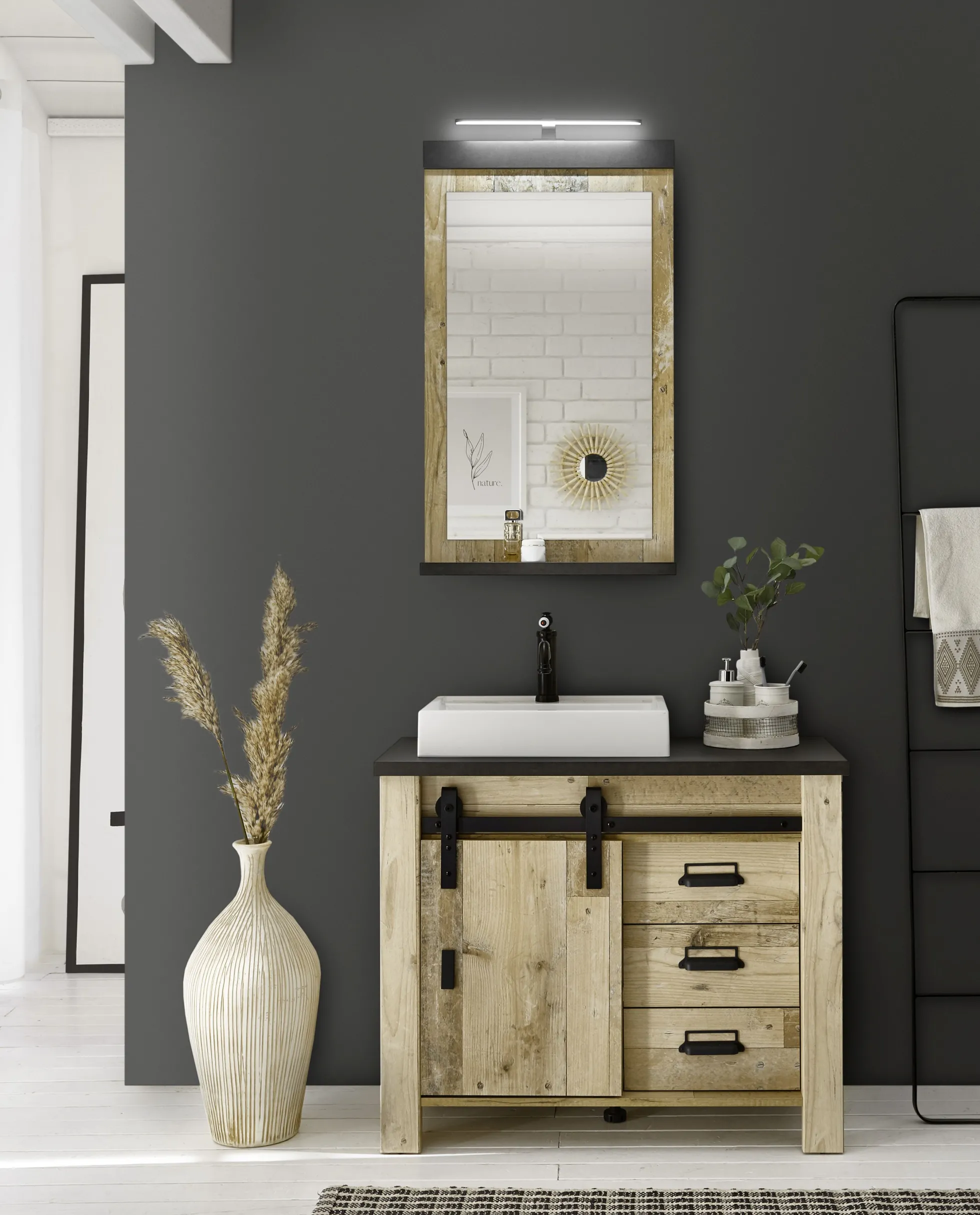 Unterschrank mit Waschbecken SHERWOOD