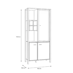 Vitrine HIGH ROCK