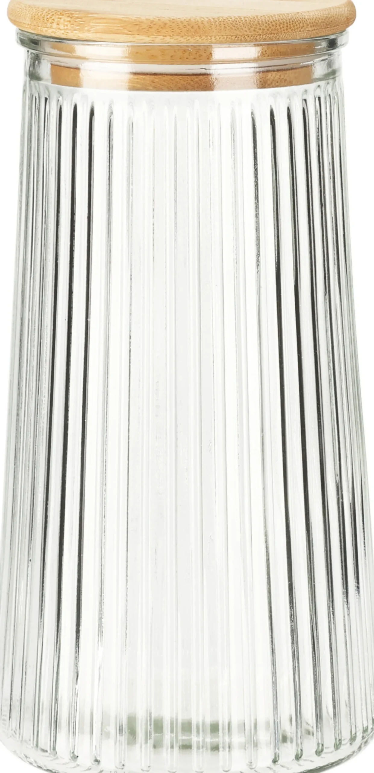 Vorratsdosen mit Rillen 1400ML KITCHEN MARKET
