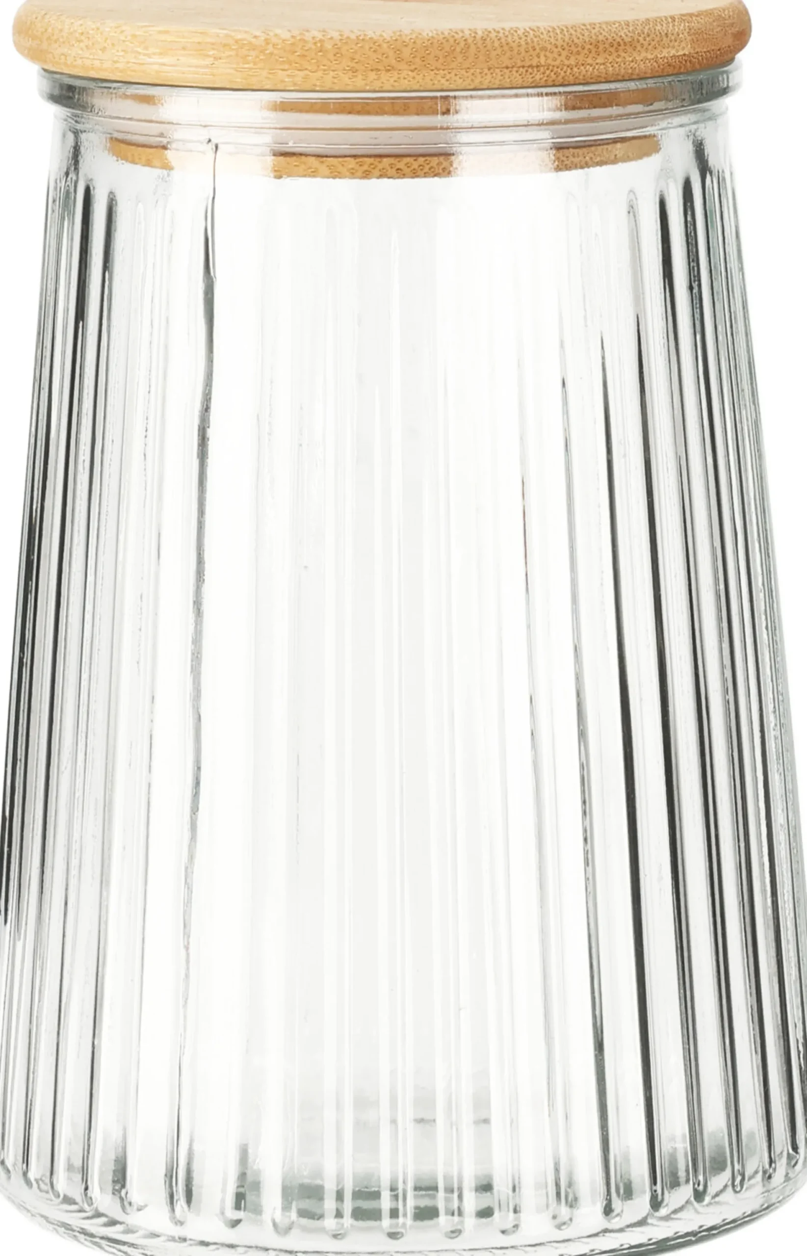Vorratsdosen mit Rillen 1000ML KITCHEN MARKET