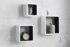 Wandregale im 3er-Set CUBO