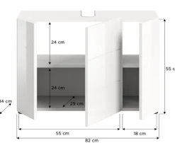 Waschbeckenunterschrank AMBO