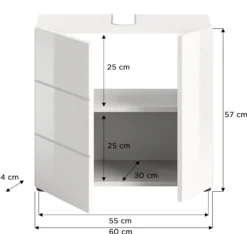 Waschbeckenunterschrank AMBO