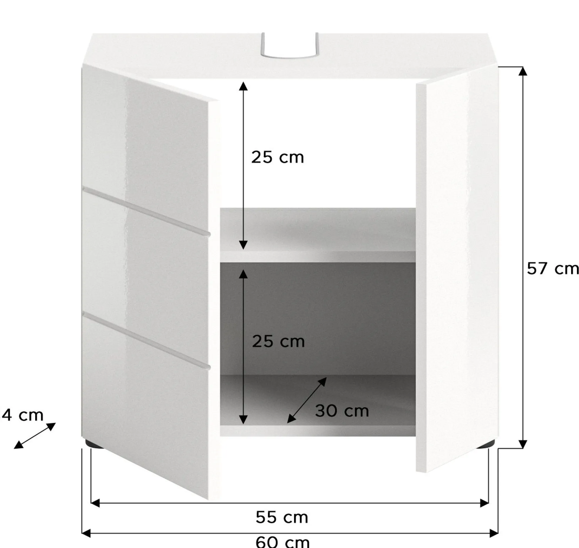 Waschbeckenunterschrank AMBO