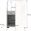 Waschbeckenunterschrank AMBO