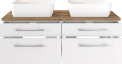 Waschbeckenunterschrank 120 mit Aufsatzbecken DAVOS