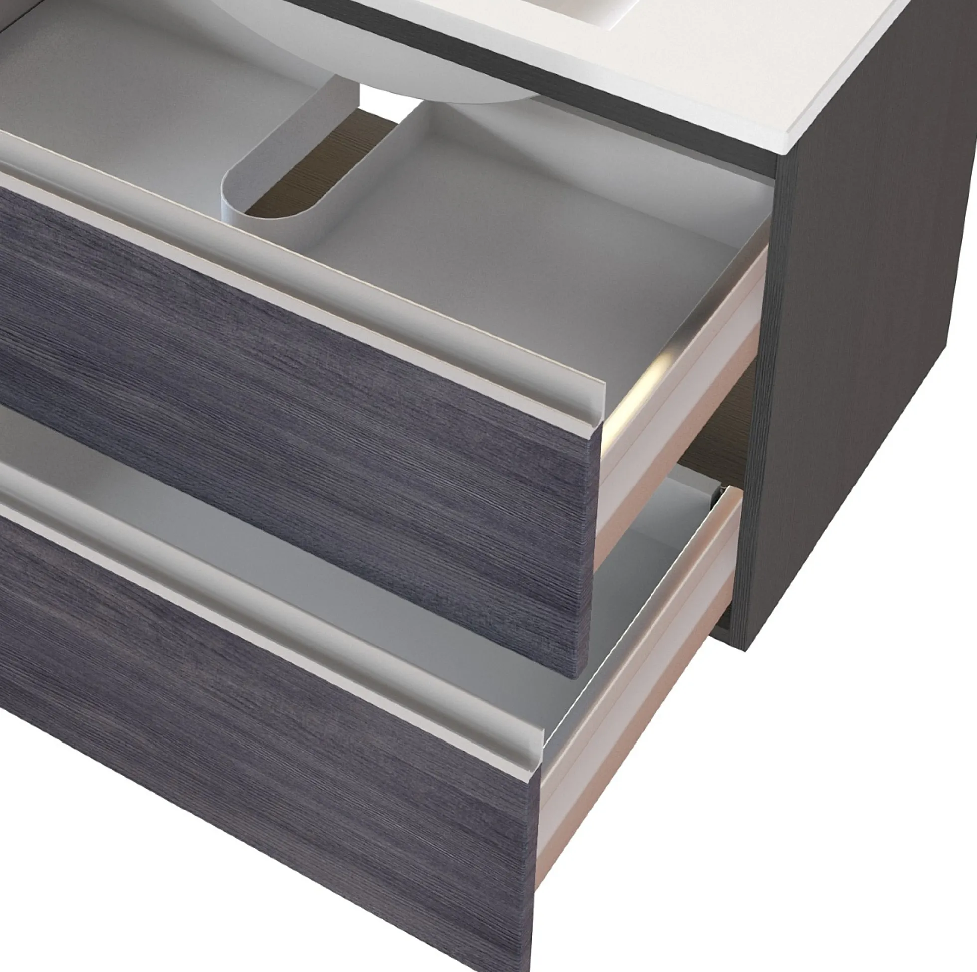 Waschbeckenunterschrank mit Waschbecken 120 AREZZO