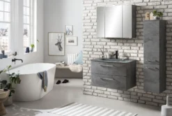 Waschbeckenunterschrank mit Waschbecken STOCKHOLM
