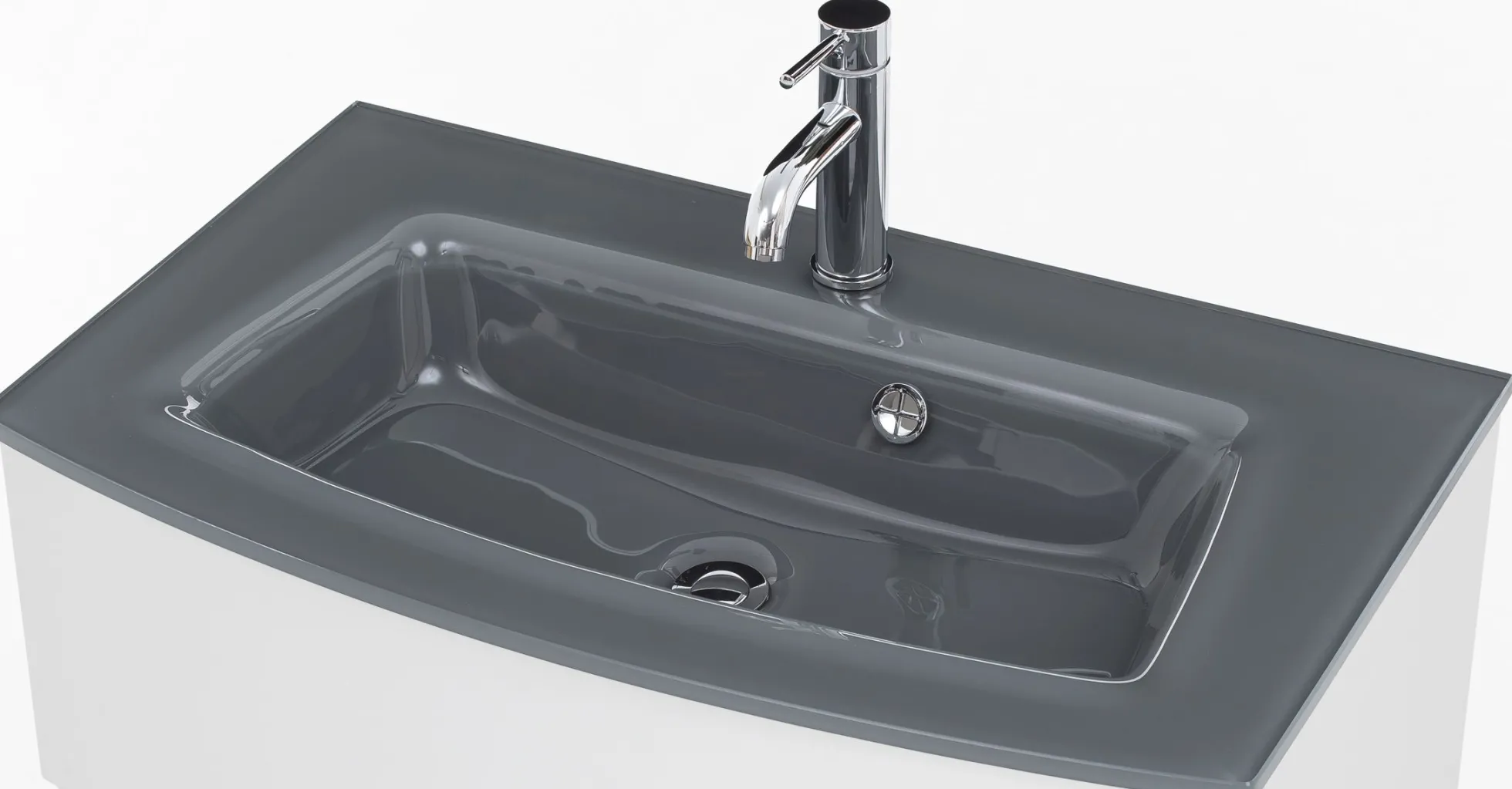 Waschbeckenunterschrank mit Waschbecken STOCKHOLM