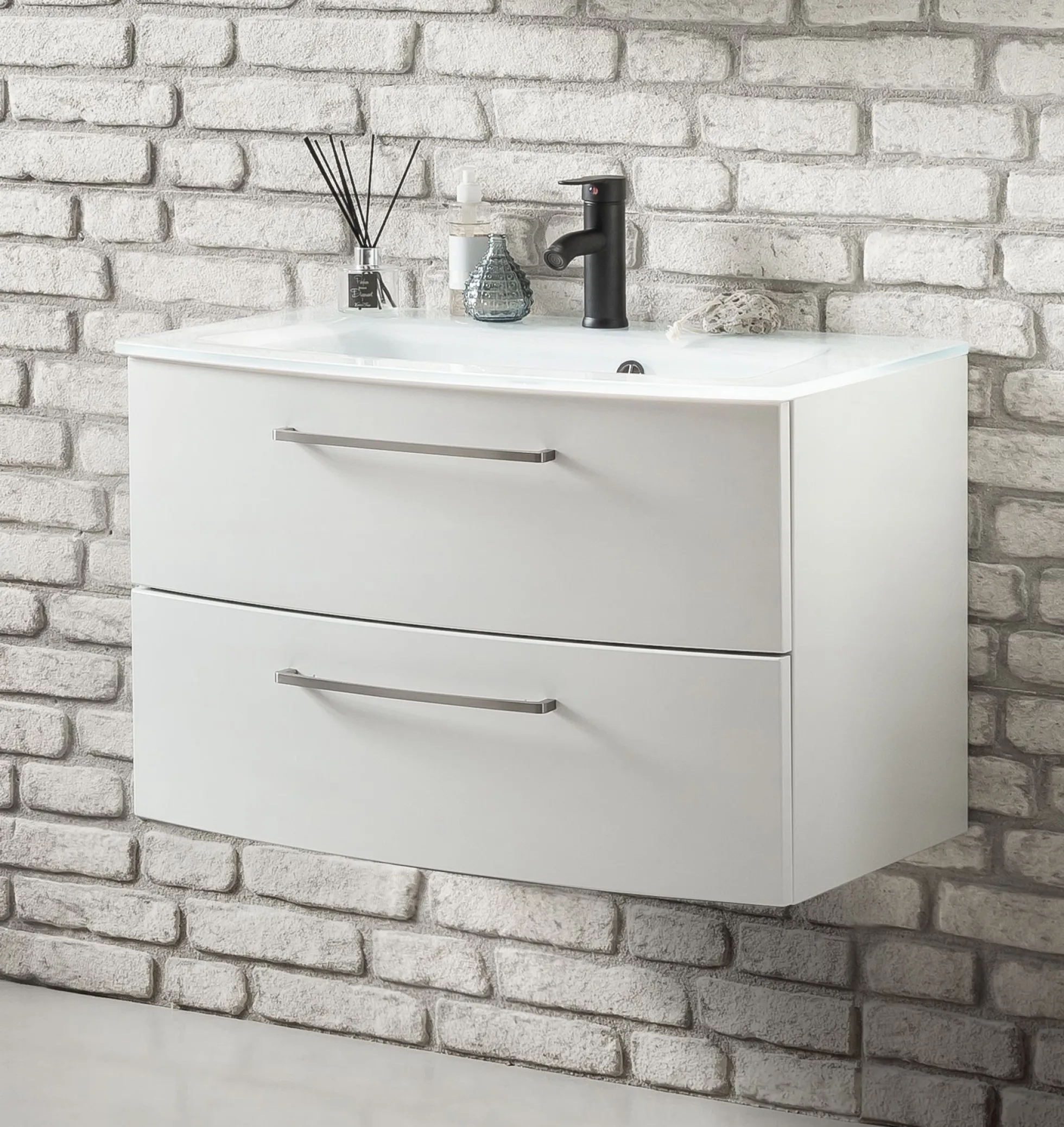 Waschbeckenunterschrank mit Waschbecken STOCKHOLM