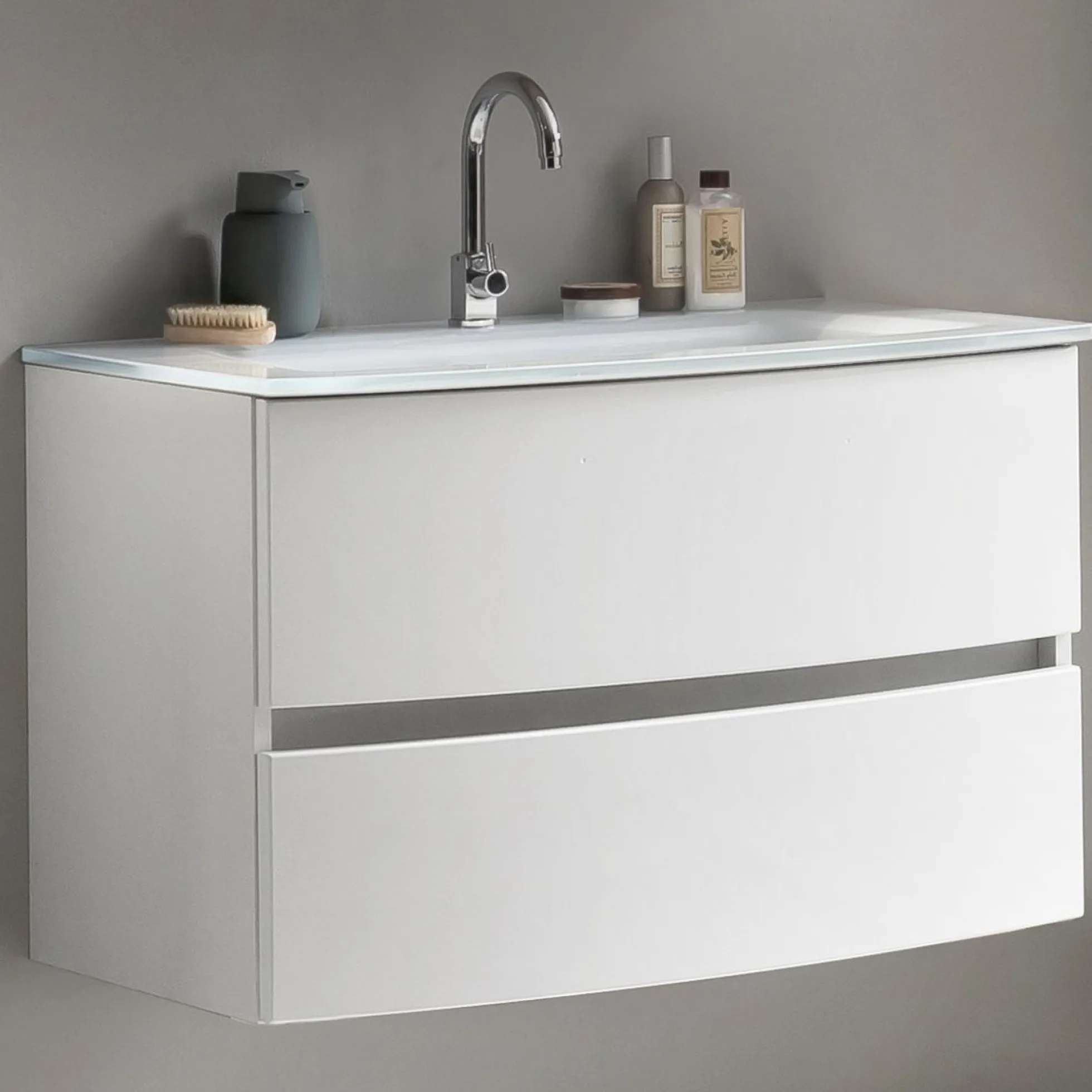 Waschbeckenunterschrank mit Waschbecken KOPENHAGEN