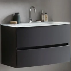 Waschbeckenunterschrank mit Waschbecken KOPENHAGEN