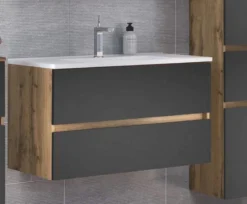 Waschbeckenunterschrank mit Waschbecken LUCCA
