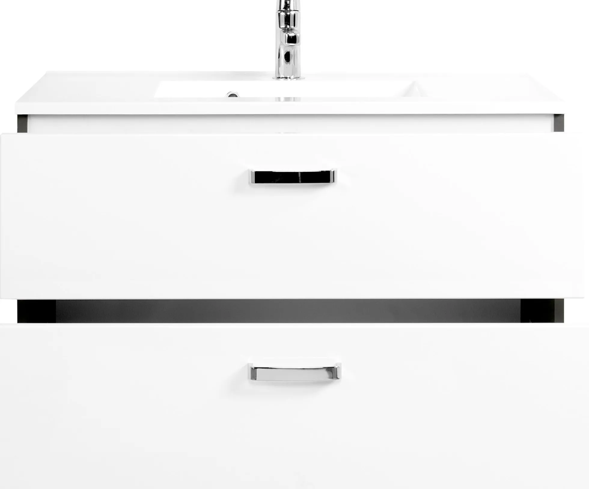 Waschbeckenunterschrank 90 mit Mineralgussbecken BOLOGNA