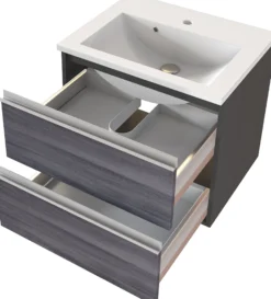 Waschbeckenunterschrank mit Waschbecken 60 AREZZO
