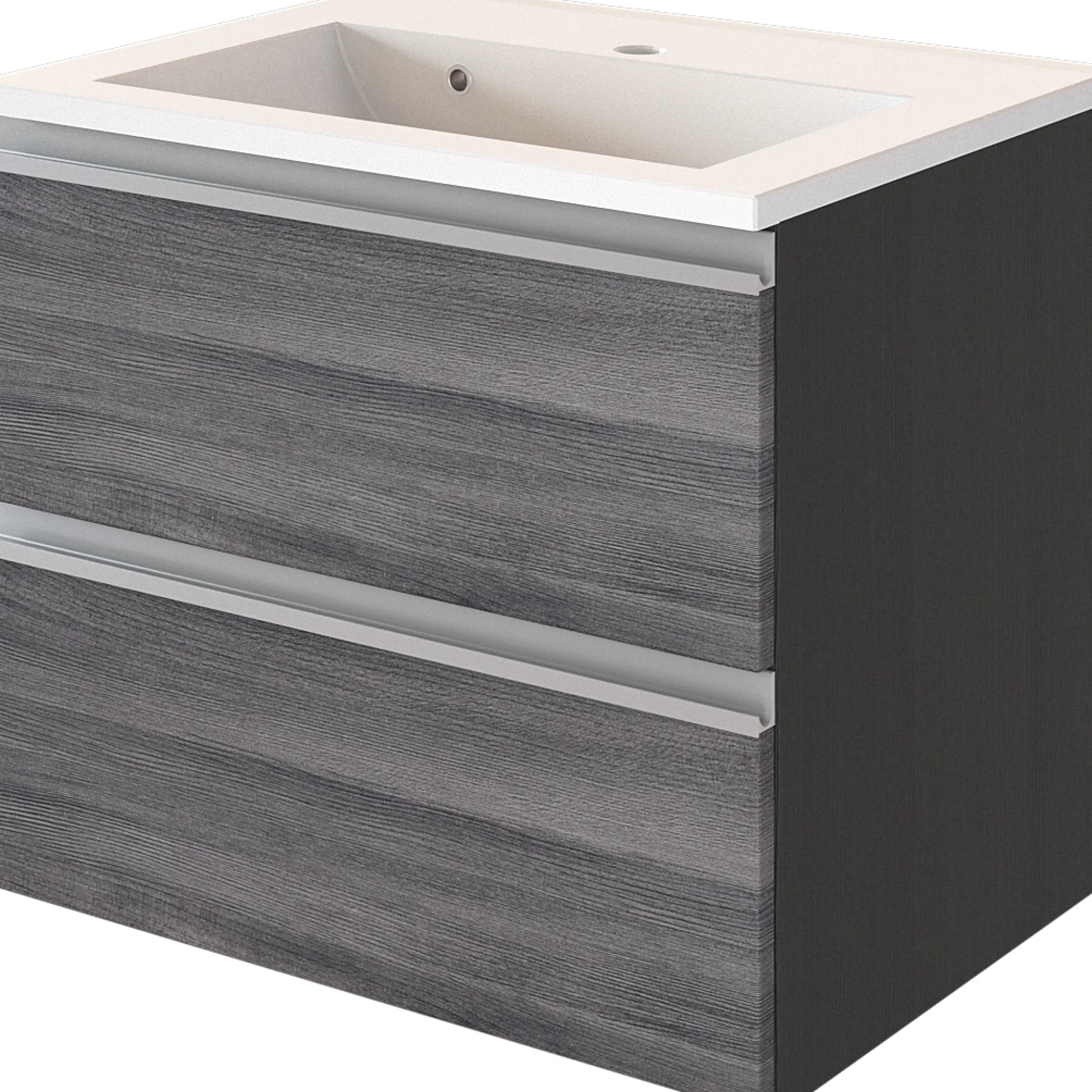 Waschbeckenunterschrank mit Waschbecken 60 AREZZO