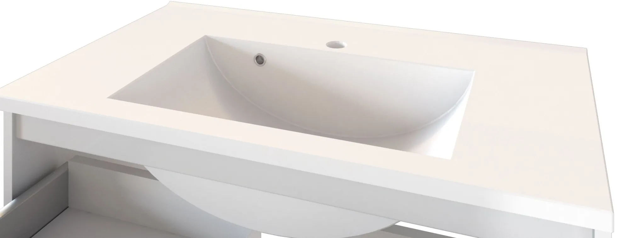 Waschbeckenunterschrank mit Waschbecken LUCCA