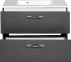 Waschbeckenunterschrank 80 mit Mineralgussbecken PORTOFINO