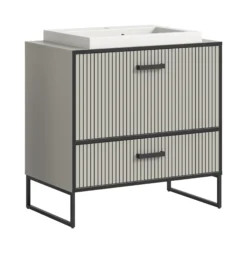 Waschbeckenunterschrank mit Waschbecken BAGNO