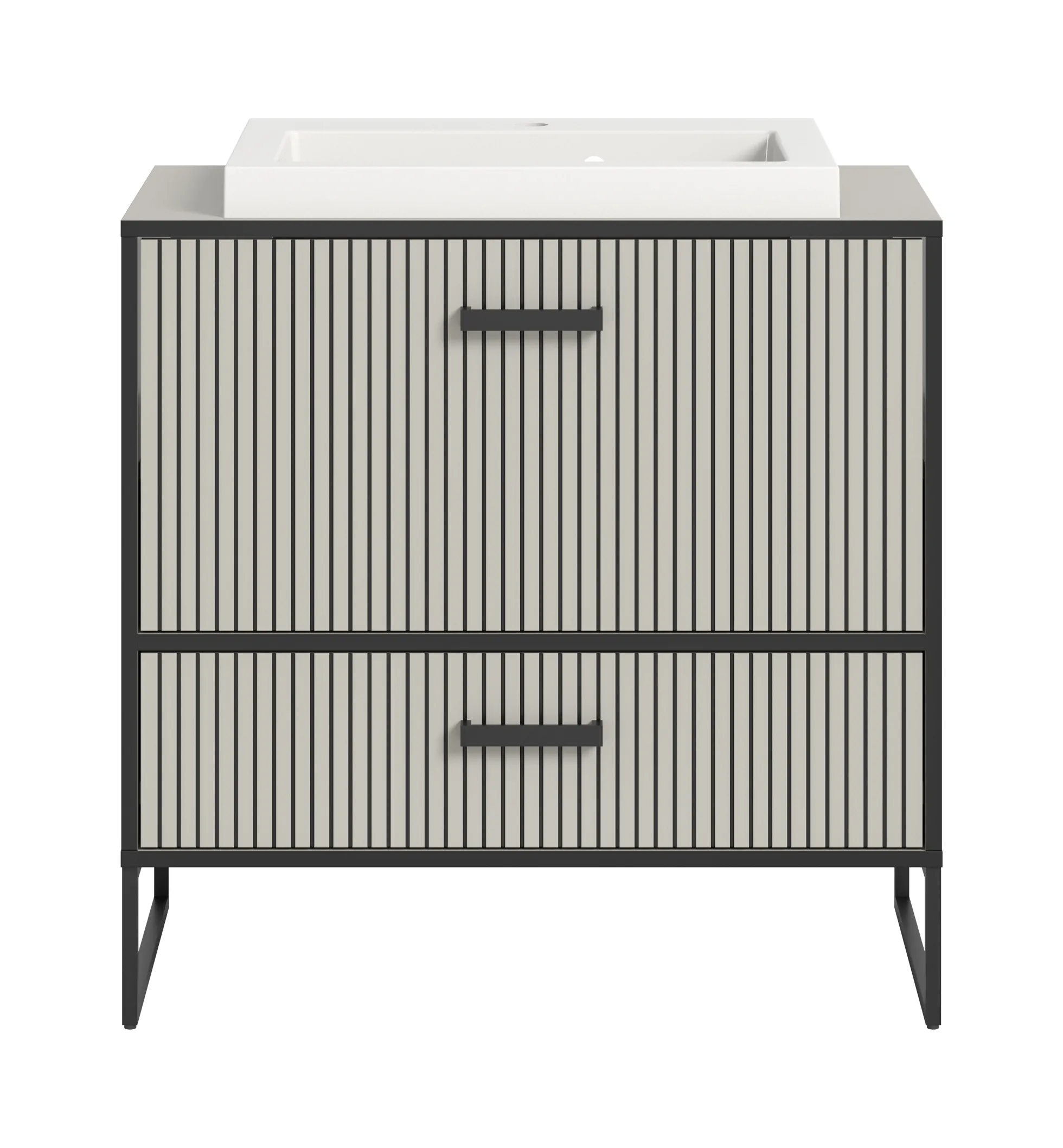 Waschbeckenunterschrank mit Waschbecken BAGNO