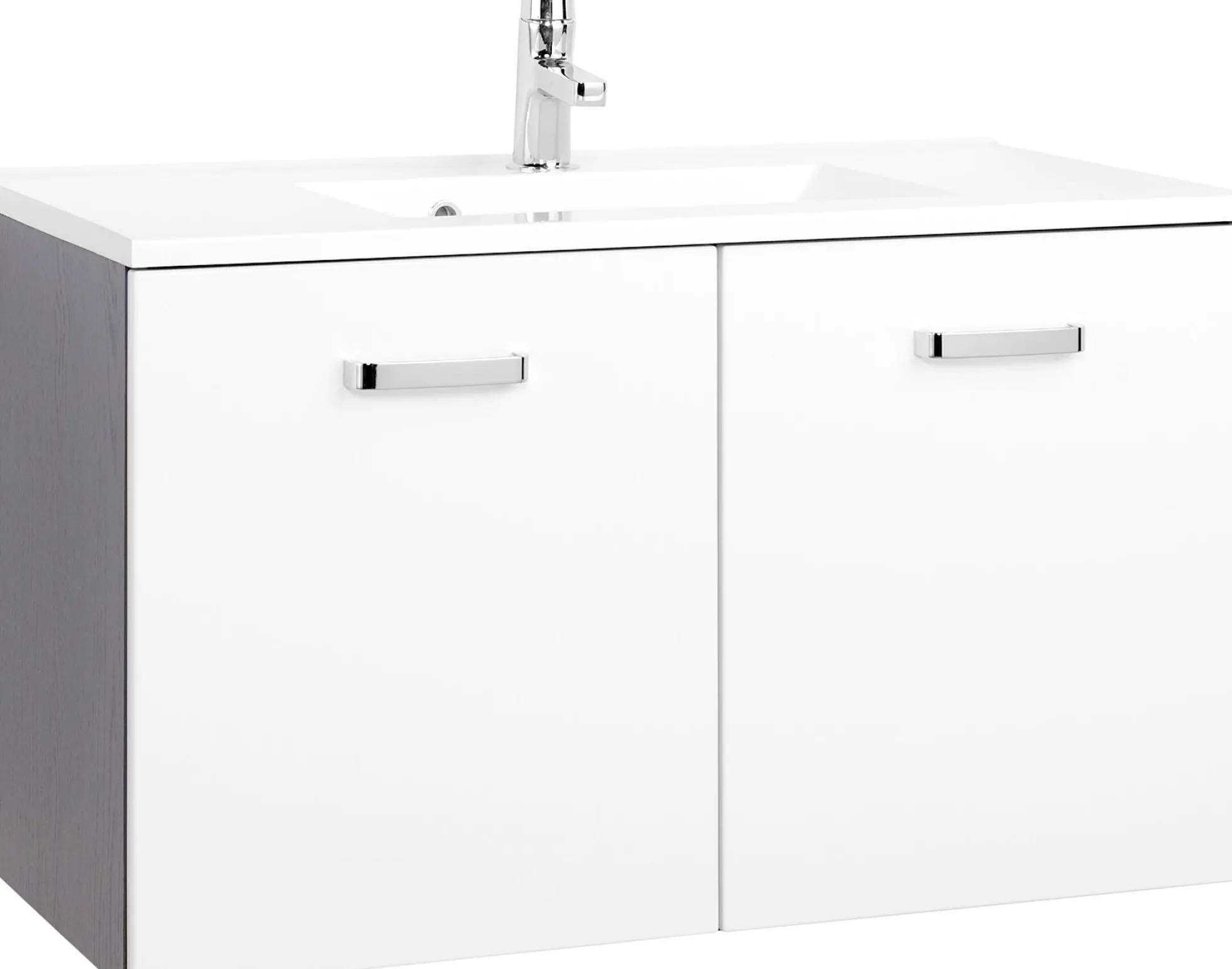Waschbeckenunterschrank 90 mit Mineralgussbecken BOLOGNA