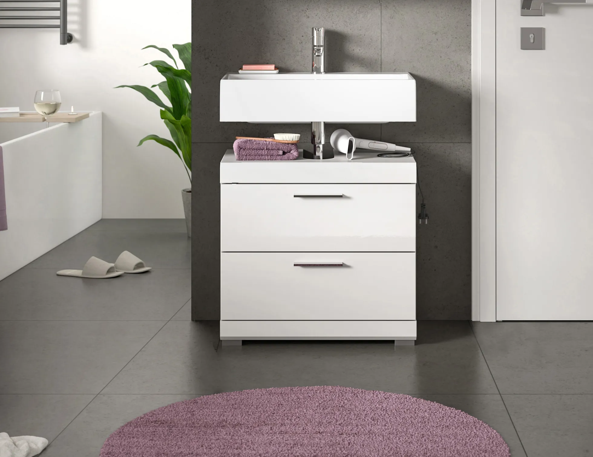 Waschbeckenunterschrank SEWULA