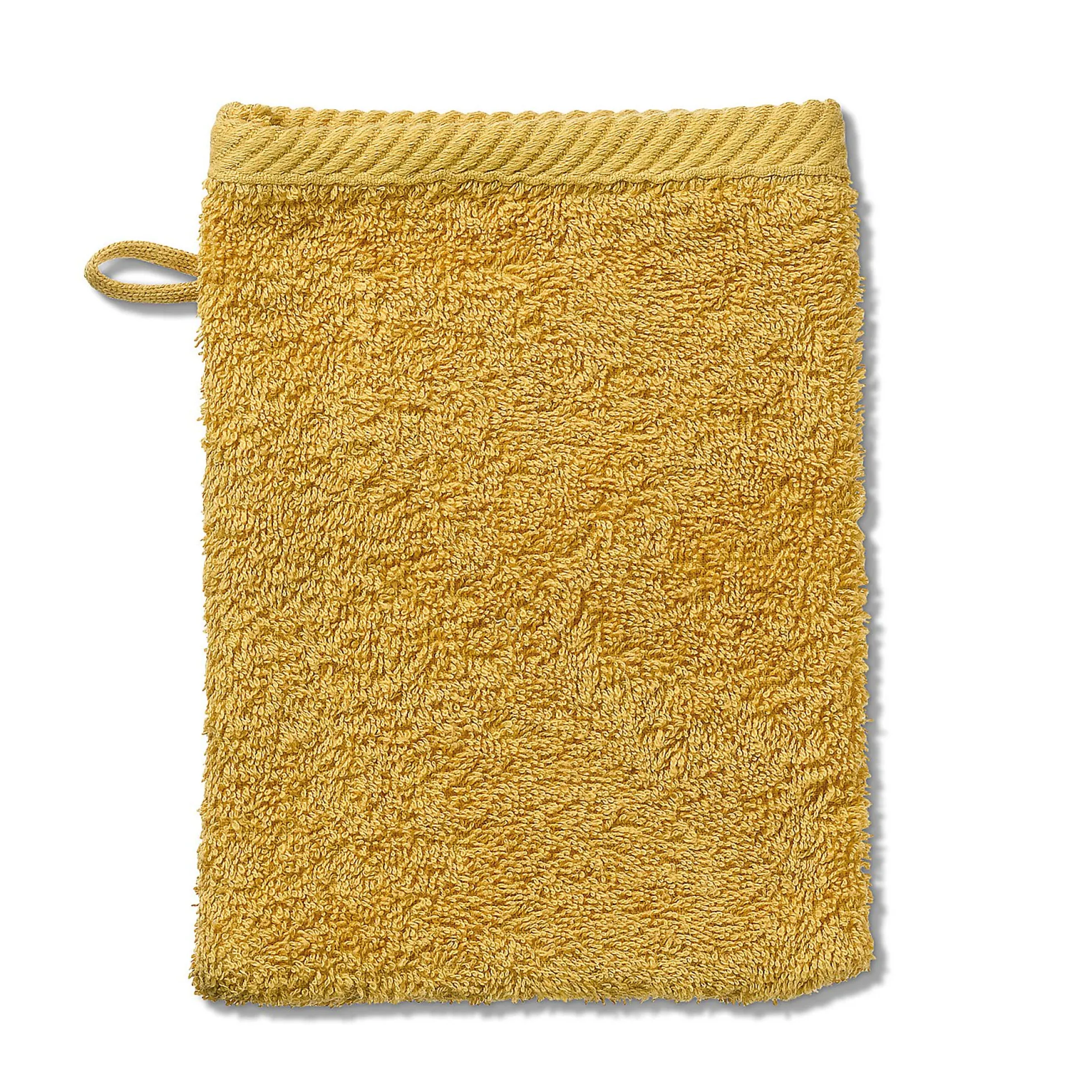 Waschhandschuh currygelb LADESSA